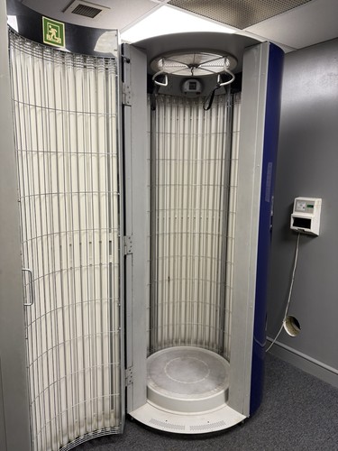 Tansun stand sunbed - up,