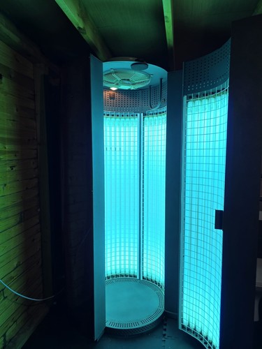 Stand sun bed - up,