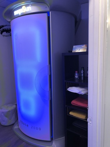 Sunbed stand megasun space - up,