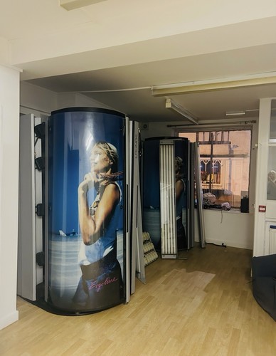 Ergoline lounge standup sunbed - lounge,