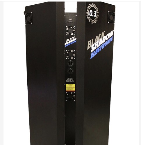 Sunbed stand vertical - sunbed, black