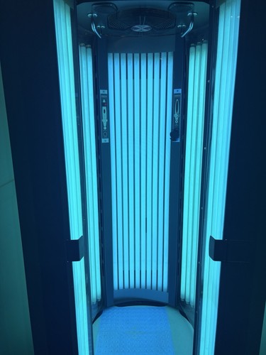 Stand salon sunbed - up,